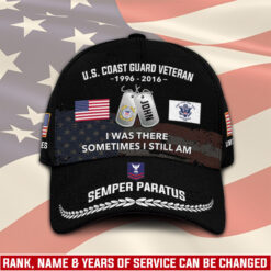 US Coast Guard, E 9 Gold - Classic Cap