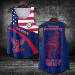 US Navy, E 5 Red - Tank-Top