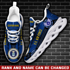 US Air Force , Proud Veteran - Max Soul Shoes
