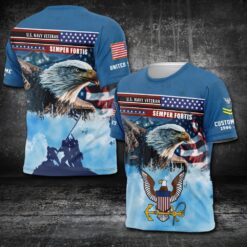 US Navy, E 7 Red - T-Shirt