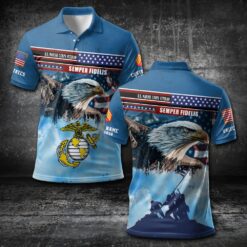 US Marine Corps, E 8 Marines First Sergeant - Polo Shirt