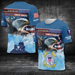 US Coast Guard, Honoring All Who Served - T-Shirt