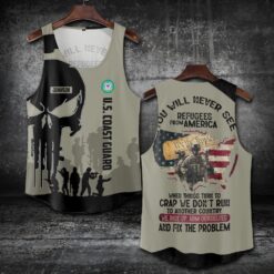 US Coast Guard, E 4 Gold - Tank-Top