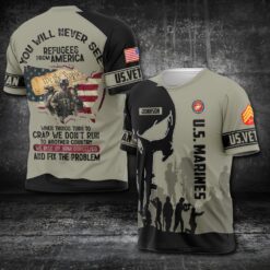 US Marine Corps, Proud To Have Served - T-Shirt