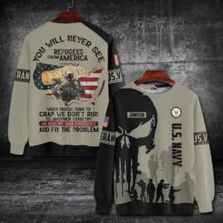 US Navy, Always Courageous - Sweatshirt