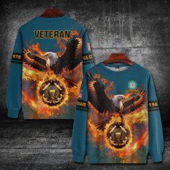 US Coast Guard, E 3 Red - Sweatshirt