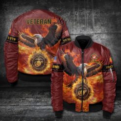 US Marine Corps, Remember - Honor - Respect - Bomber Jacket