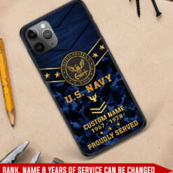 US Navy - Soft Phone Case