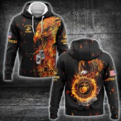 US Marine Corps, E 6 Marines Staff Sergeant - Hoodie