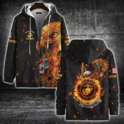 US Marine Corps, W 4 Marines Chief Warrant Officer 4 - Zip Hoodie