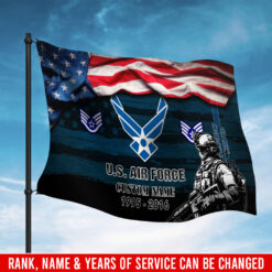 US Air Force , E 3 Air Force Airman First Class - Flying Flag 3×5 Feet(90×150 Cm)