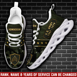 US Army, E 3 Army Private First Class - Max Soul Shoes