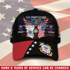 US Coast Guard, Proud To Have Served - Classic Cap