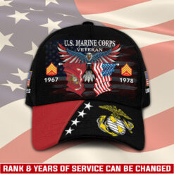 US Marine Corps, E 2 Marines Private First Class - Classic Cap