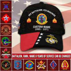 Marine Battalion, Remember - Honor - Respect - Classic Cap