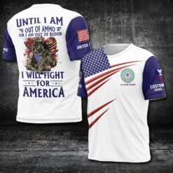 US Coast Guard, E 8 Gold - T-Shirt