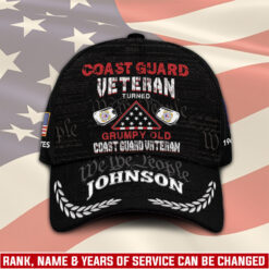 US Coast Guard, E 6 Gold - Classic Cap