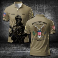 US Army, No One Fights Alone - Polo Shirt