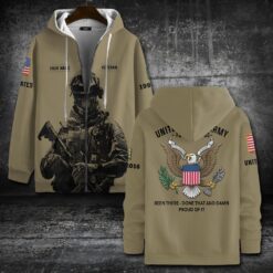 US Army, Be All You Can Be - Zip Hoodie