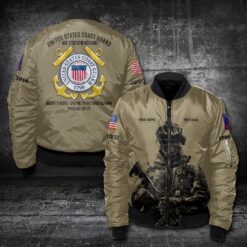 US Coast Guard, Thank a Veteran - Bomber Jacket