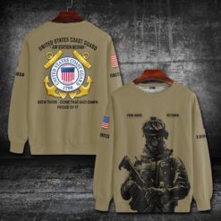 US Coast Guard, Born Ready - Sweatshirt
