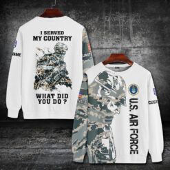 US Air Force , Honor, Duty, Service - Sweatshirt