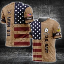 US Navy, E 4 Gold - T-Shirt