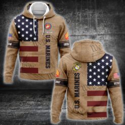 US Marine Corps, Always Remember, Never Forget - Hoodie