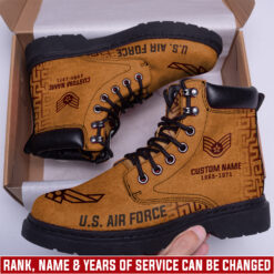 US Air Force , No One Fights Alone - Leather Boots