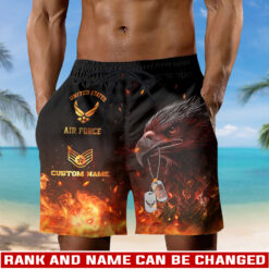 US Air Force , E 6 Air Force Technical Sergeant - Men's Shorts