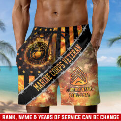 US Marine Corps, Freedom Isn't Free - Men's Shorts