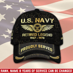 US Navy, E 2 Blue - Classic Cap