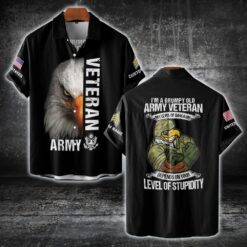 US Army, E 7 Army Sergeant First Class - Short Sleeve Button Shirt