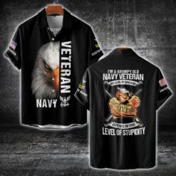 US Navy, Lest We Forget - Short Sleeve Button Shirt