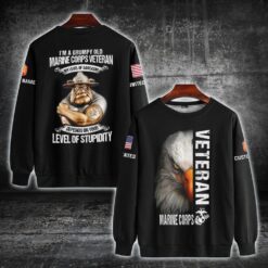 US Marine Corps, E 7 Marines Gunnery Sergeant - Sweatshirt