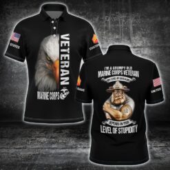 US Marine Corps, Freedom Over Fear - Polo Shirt