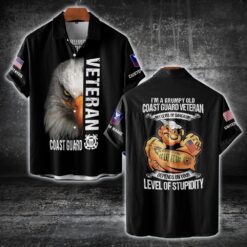 US Coast Guard, All Gave Some, Some Gave All - Short Sleeve Button Shirt