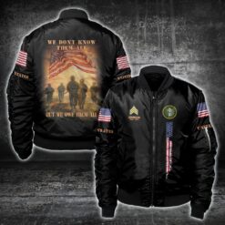 US Army, E 5 Army Specialist - Bomber Jacket