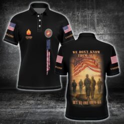 US Marine Corps, Land Of The Free, Because Of The Brave - Polo Shirt