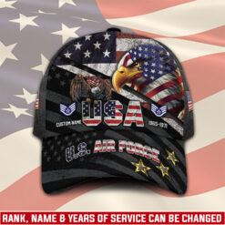 US Air Force, American By Birth, Veteran By Choice - Classic Cap