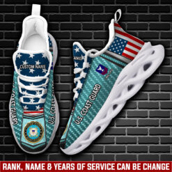 US Coast Guard, E 2 White - Max Soul Shoes