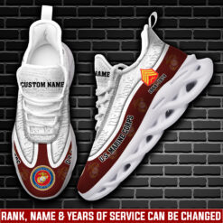 US Marine Corps, Never Retreat, Never Surrender - Max Soul Shoes