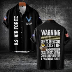 US Air Force , Defender of Freedom - Short Sleeve Button Shirt