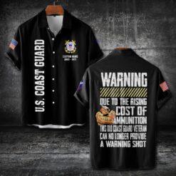 US Coast Guard, Defender of Freedom - Short Sleeve Button Shirt