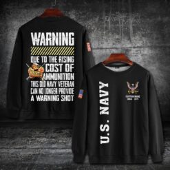 US Navy, E 4 Gold - Sweatshirt