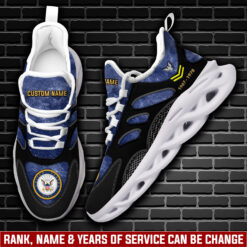US Navy, By Sea, Air and Land - Max Soul Shoes