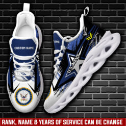 US Navy, The Sea is Ours - Max Soul Shoes