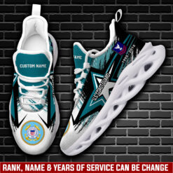 US Coast Guard, Proud Veteran - Max Soul Shoes