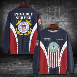 US Coast Guard, Honoring All Who Served - Sweatshirt