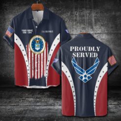 US Air Force , E 4 Air Force Sergeant - Short Sleeve Button Shirt